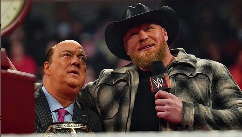 Brock Lesnar Net Worth (Image - @paulheyman)